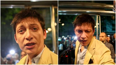 Adorni defendió el gesto de amenaza de Santiago Caputo: "Quería ver cómo salió en la foto"