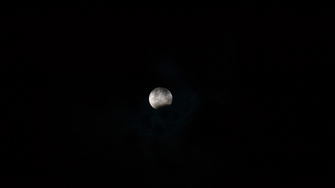 Luna menguante.