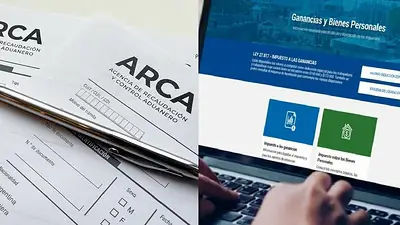 Planilla con el logo de ARCA y web de ARCA Planilla con el logo de ARCA y web de ARCA
