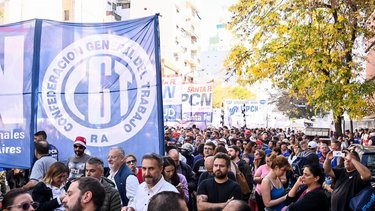 Las mejores fotos de la marcha de la CGT contra el ajuste de Milei