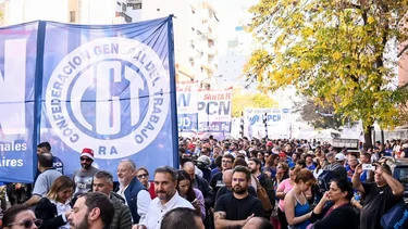 Las mejores fotos de la marcha de la CGT contra el ajuste de Milei