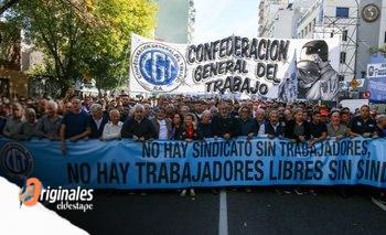 La CGT se movilizó con un ojo en la crisis y otro en las elecciones | Cgt