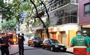 Incendio fatal en Núñez: un hombre murió calcinado en un edificio | Incendio