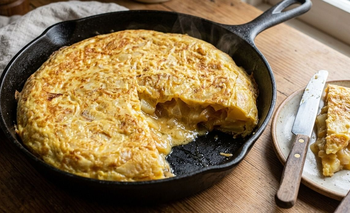 La receta en 20 minutos de la tortilla de papa cremosa | Recetas de cocina