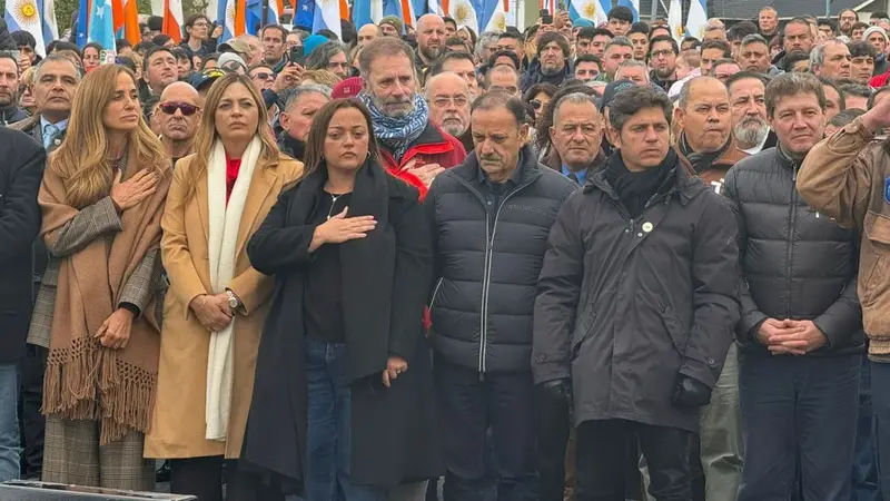El peronismo encontró unidad en el reclamo por Malvinas