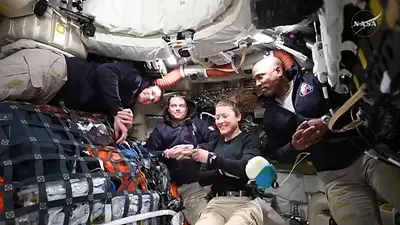 Impacto por el récord de distancia que rompieron los astronautas de Artemis II rumbo a la Luna Impacto por el récord de distancia que rompieron los astronautas de Artemis II rumbo a la Luna