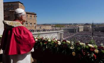 El papa León XIV exigió el fin de la guerra en su primera misa de Pascuas | Conflicto en medio oriente