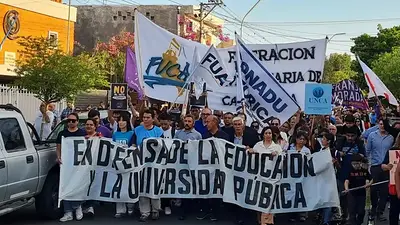 Paro nacional universitario: docentes de Catamarca adhieren a la medida contra el ajuste de Milei Paro nacional universitario: docentes de Catamarca adhieren a la medida contra el ajuste de Milei