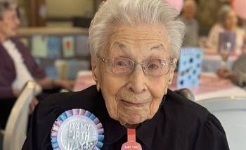 Tiene 112 años y reveló su secreto para la longevidad: "La vida es para vivirla" | Salud