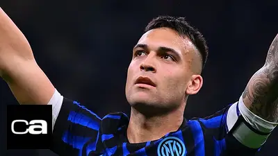 Lautaro Martínez anotó un doblete en la goleada del Inter sobre la Roma en la Serie A Lautaro Martínez anotó un doblete en la goleada del Inter sobre la Roma en la Serie A