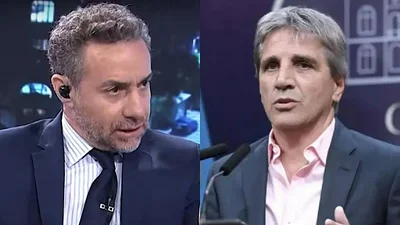 Luis Majul le paró el carro a Caputo en vivo. Luis Majul le paró el carro a Caputo en vivo.