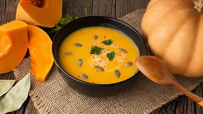 sopa de zapallo. sopa de zapallo.