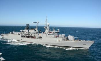 Así sería el destructor ARA Sarandí (D-13) 2026, según la IA | Inteligencia artificial