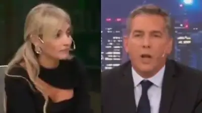 El duro cruce de un periodista de TN con su invitada libertaria. El duro cruce de un periodista de TN con su invitada libertaria.