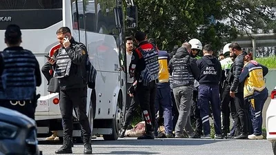 Tiroteo frente al consulado de Israel en Estambul: un muerto y varios heridos Tiroteo frente al consulado de Israel en Estambul: un muerto y varios heridos
