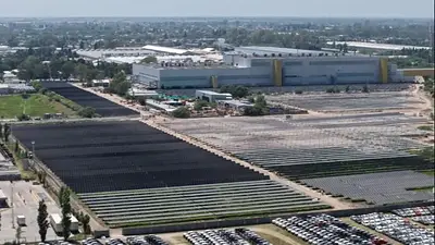 Desarrollo y producción: La Rioja refuerza la producción automotriz a nivel nacional con energía solar Desarrollo y producción: La Rioja refuerza la producción automotriz a nivel nacional con energía solar