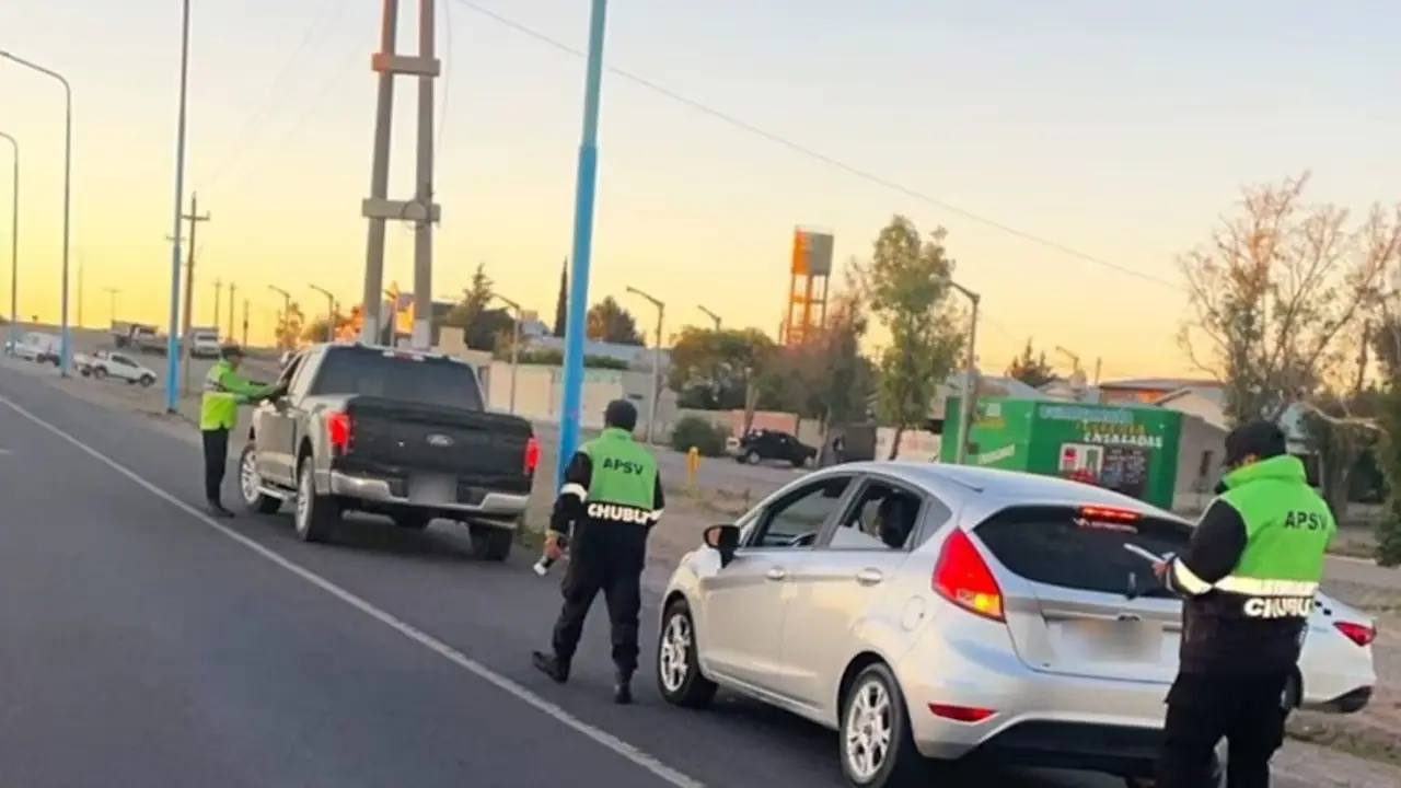 Récord de alcoholemia en Chubut: detectaron un nivel extremo en un control en Comodoro Rivadavia