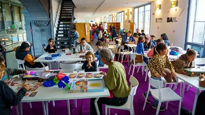 Ludo espacio, Usina del Arte. Ludo espacio, Usina del Arte.