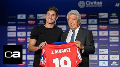 Atlético de Madrid, Julián Álvarez, Selección Argentina, Barcelona Atlético de Madrid, Julián Álvarez, Selección Argentina, Barcelona