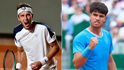 Cuándo juega Tomás Etcheverry vs. Carlos Alcaraz en el Masters 1000 de Montecarlo: fecha y horario Cuándo juega Tomás Etcheverry vs. Carlos Alcaraz en el Masters 1000 de Montecarlo: fecha y horario
