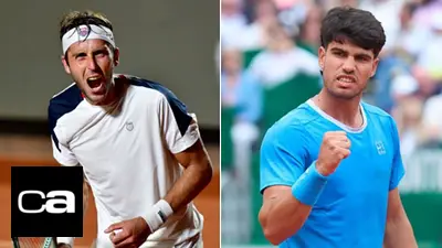 Cuándo juega Tomás Etcheverry vs. Carlos Alcaraz en el Masters 1000 de Montecarlo: fecha y horario Cuándo juega Tomás Etcheverry vs. Carlos Alcaraz en el Masters 1000 de Montecarlo: fecha y horario