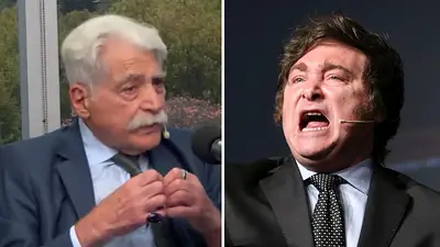 Jorge "Turco" Asís y Javier Milei Jorge "Turco" Asís y Javier Milei