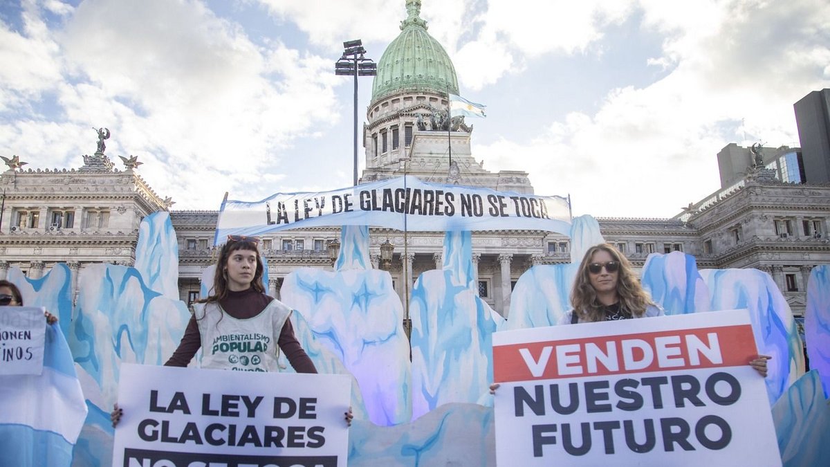 Tras la sanción de la Ley de Glaciares, ambientalistas convocan a 'la ...