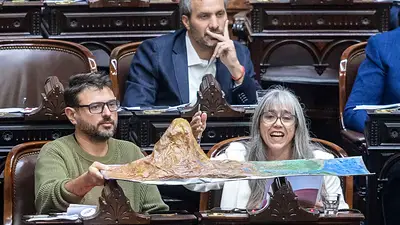 Juan Grabois, Adriana Serquis, Ley de Glaciares Juan Grabois, Adriana Serquis, Ley de Glaciares