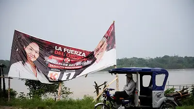 Peruanos esperan romper el domingo ciclo de inestabilidad política, corrupción y delincuencia Peruanos esperan romper el domingo ciclo de inestabilidad política, corrupción y delincuencia
