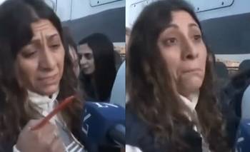 Una pasajera le dijo de todo a un móvil de LN+ en medio del paro de colectivos | Paro de colectivos