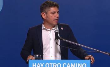 Kicillof: "A la experiencia de Milei le quedan menos de dos años" | Movimiento derecho al futuro