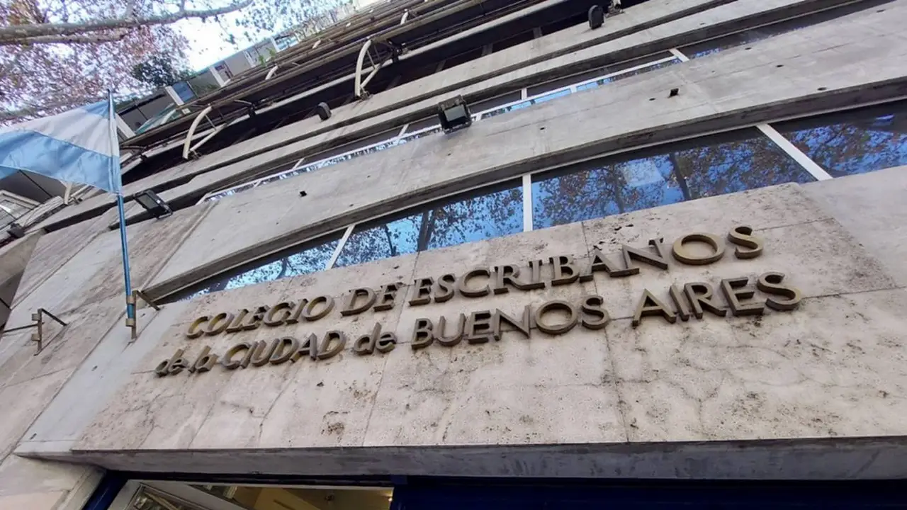 Edificio del Colegio de Escribanos de CABA.