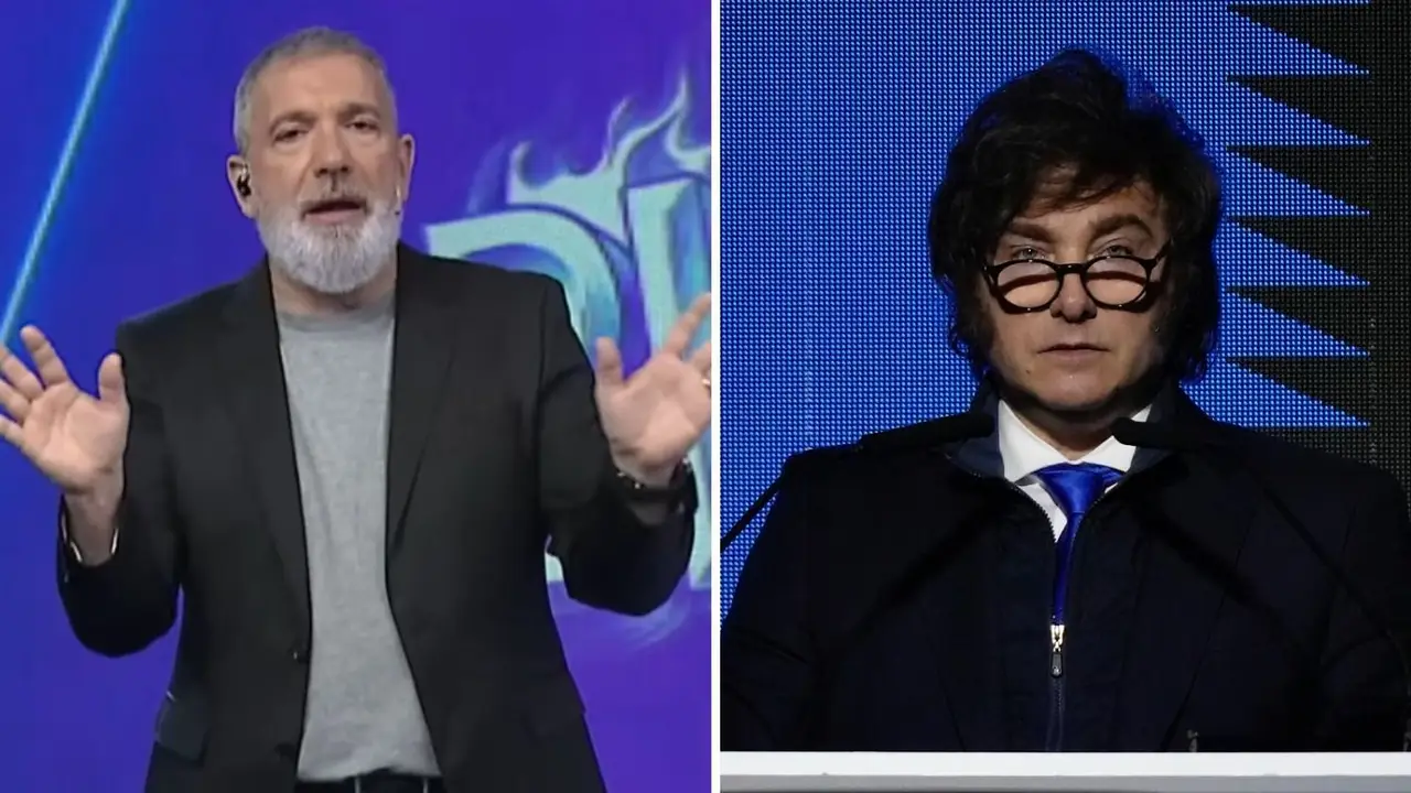 Pablo Duggan y Javier Milei