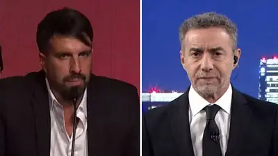 Flavio Azzaro y Luis Majul Flavio Azzaro y Luis Majul
