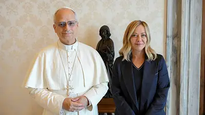 Italiana Meloni lanza una inusual crítica a Trump tras su ataque al papa Italiana Meloni lanza una inusual crítica a Trump tras su ataque al papa