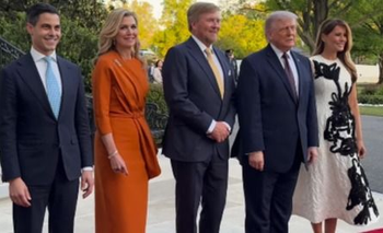 Máxima Zorreguieta deslumbra en la Casa Blanca con un vestido que rinde homenaje a su país | Realeza