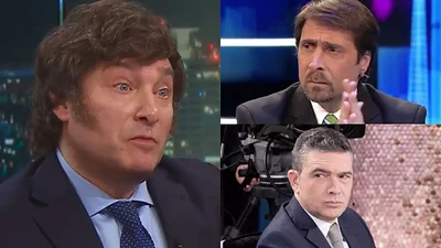 Eduardo Feinmann y Pablo Rossi destrozaron a Milei como nunca. Eduardo Feinmann y Pablo Rossi destrozaron a Milei como nunca.