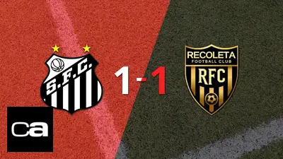 Santos y Deportivo Recoleta empataron 1 a 1 Santos y Deportivo Recoleta empataron 1 a 1