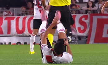 Preocupación en River: se lesionó un jugador clave para Coudet y es duda para el clásico | Fútbol argentino