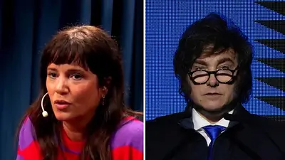 Griselda Sicialiani y Javier Milei Griselda Sicialiani y Javier Milei