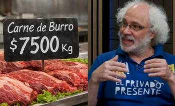 Diego Recalde defendió el consumo de carne de burro y subió la apuesta: "El p... del toro" | Televisión 