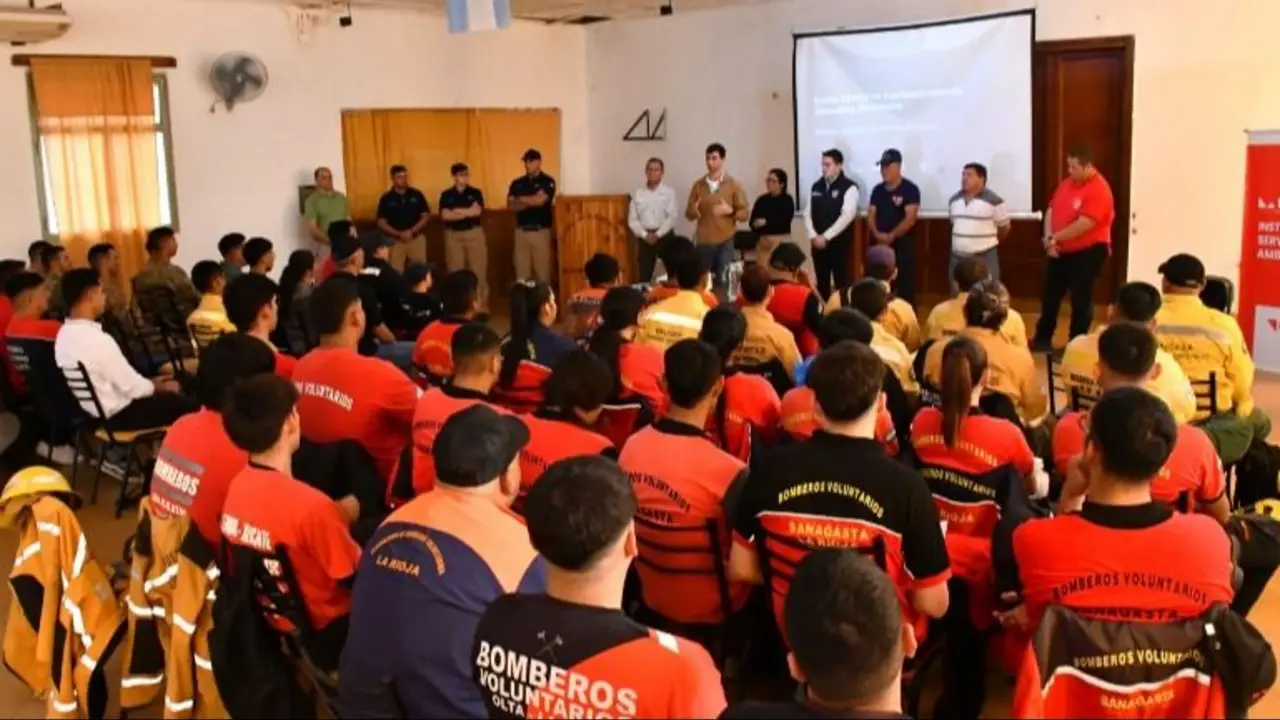 Formación federal en La Rioja: capacitan brigadistas para prevenir y responder a emergencias ambientales