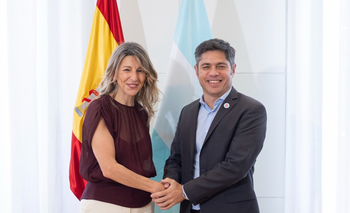 Kicillof pidió que Latinoamérica y Europa combatan juntos a la extrema derecha | Visita a españa