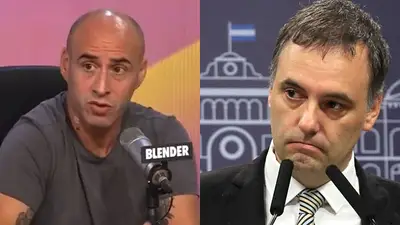 Esteban Trebuq y Manuel Adorni. Esteban Trebuq y Manuel Adorni.