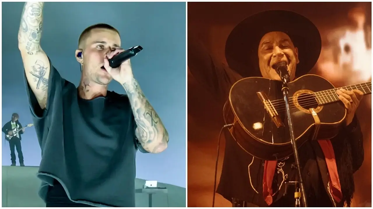 Justin Bieber y el Chaqueño Palavecino