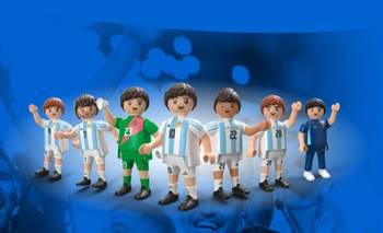 Lanzan una colección de Playmobil en honor a la Selección Argentina  | Selección argentina