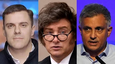 La Libertad Avanza, Javier Milei, Gordo Dan, Sebastián Pareja. La Libertad Avanza, Javier Milei, Gordo Dan, Sebastián Pareja.
