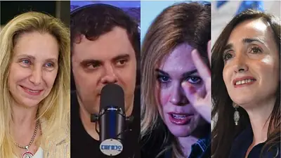 La Libertad Avanza, Karina Milei, Gordo Dan, Lilia Lemoine, Victoria Villarruel. La Libertad Avanza, Karina Milei, Gordo Dan, Lilia Lemoine, Victoria Villarruel.