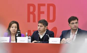 Kicillof desde España: "Hay otro camino a la guerra y la crueldad" | Visita a españa