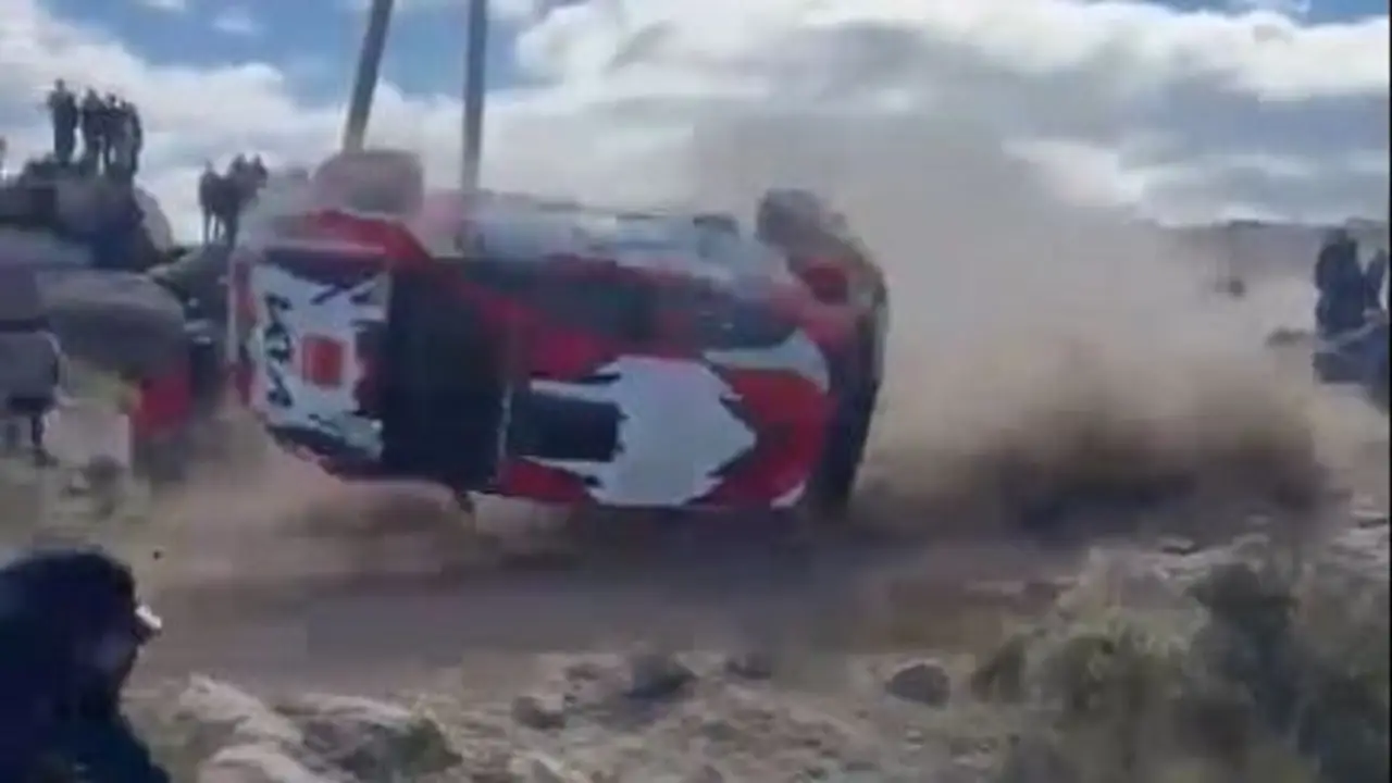 Rally Sudamericano Córdoba accidente